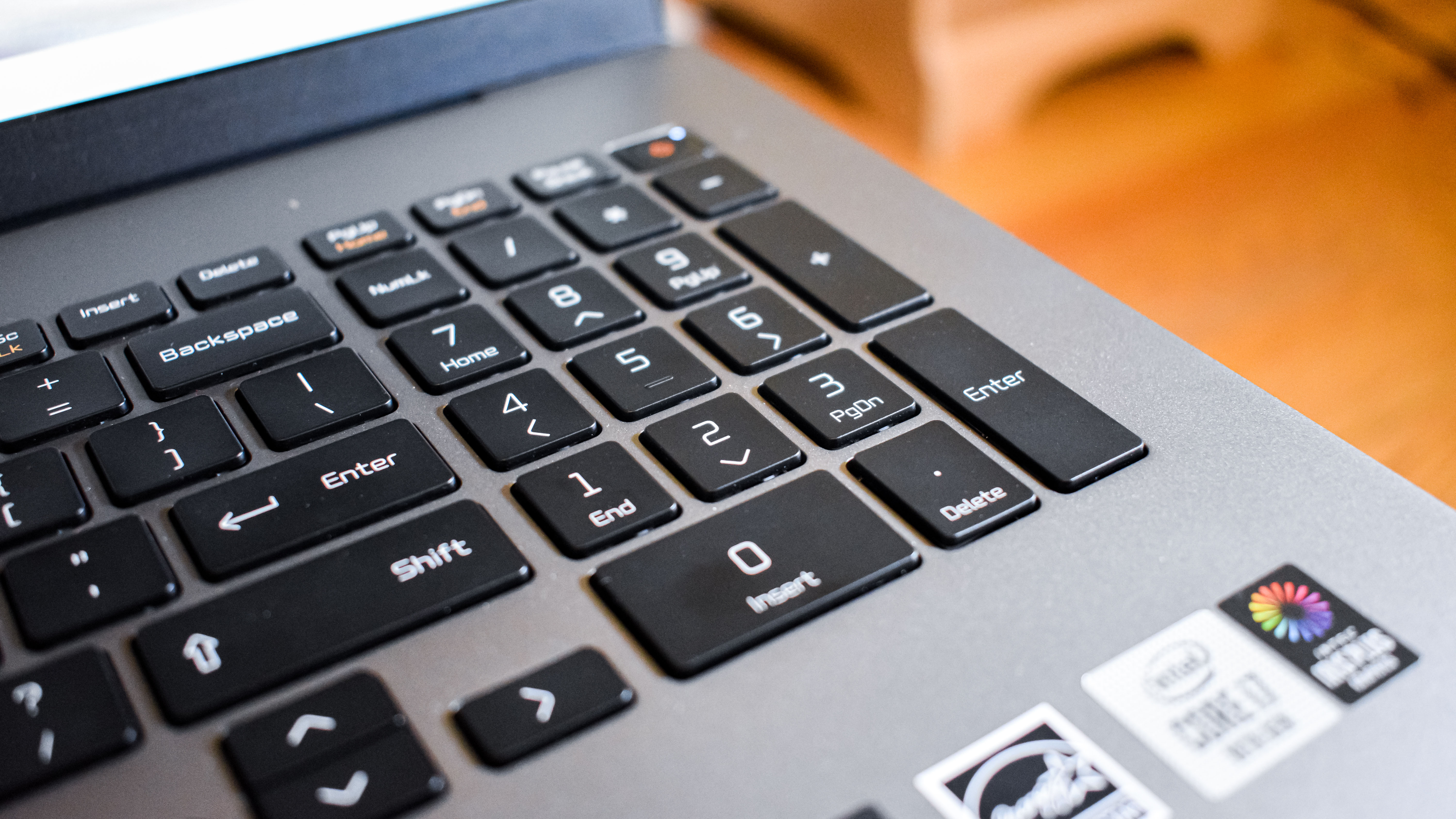 LG Gram 17 numpad