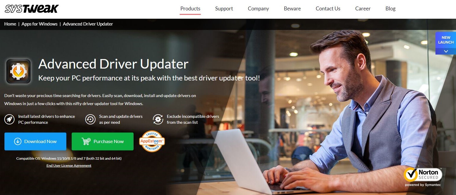 Systweak Advanced Driver Updater Review Hero