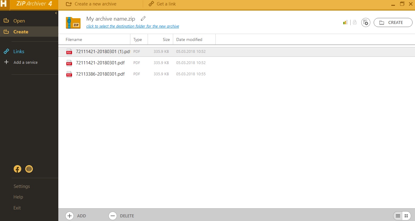 Zip Archiver