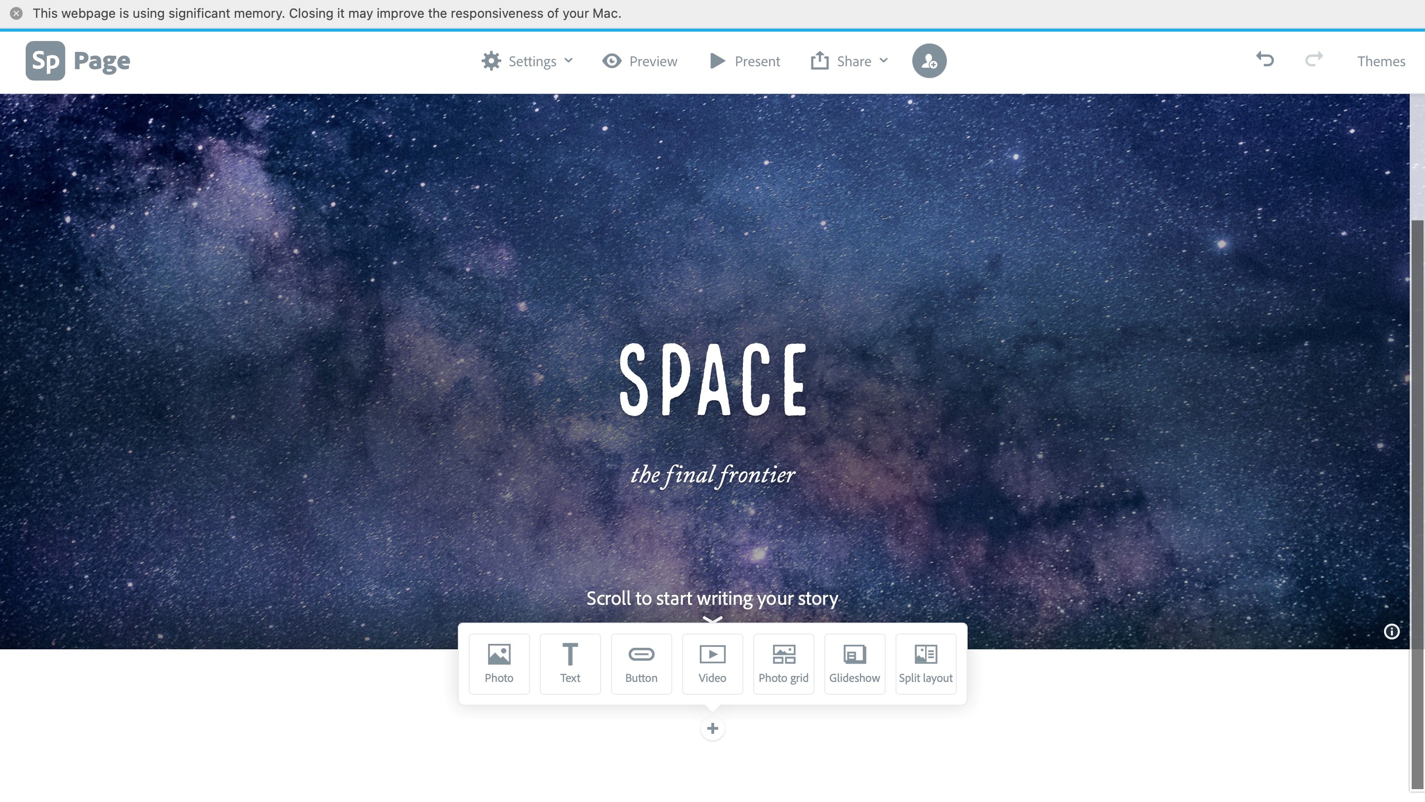Webpages