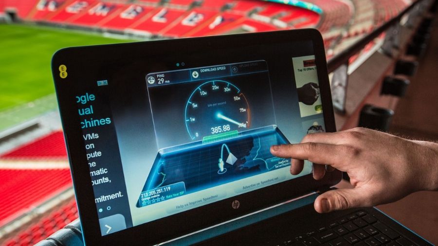 Sports stadiums and busy locations will get much more capacity. (Image credit: EE)