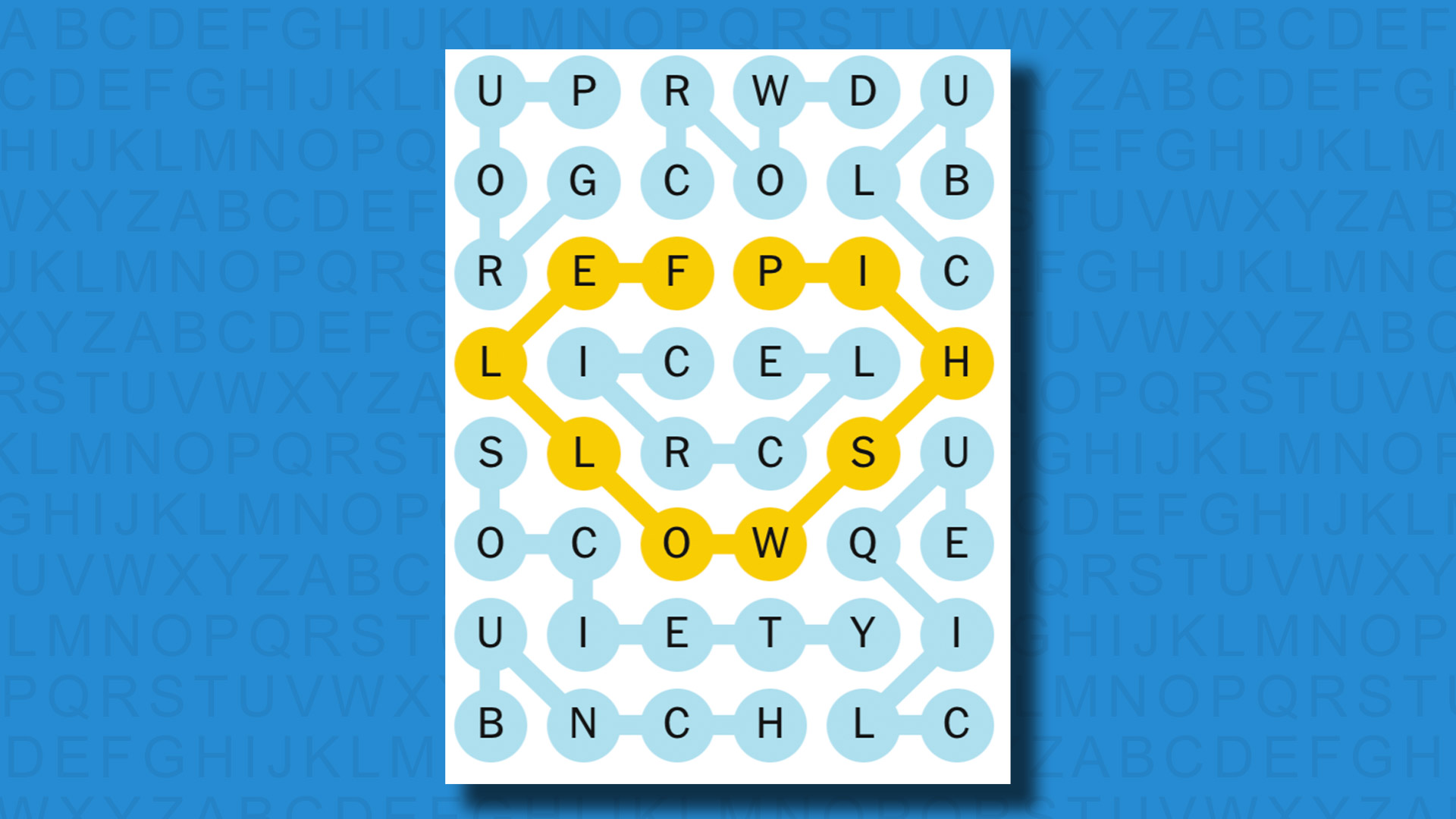 NYT Strands answers for game 278 on a blue background