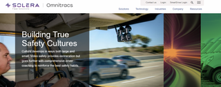 Omnitracs landing page