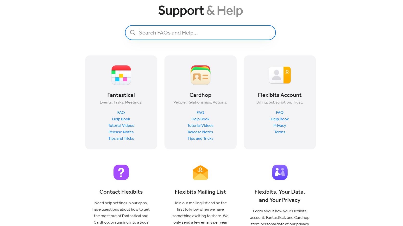 Support