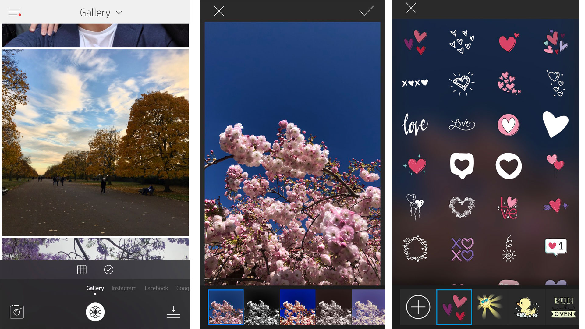 HP Sprocket Studio app