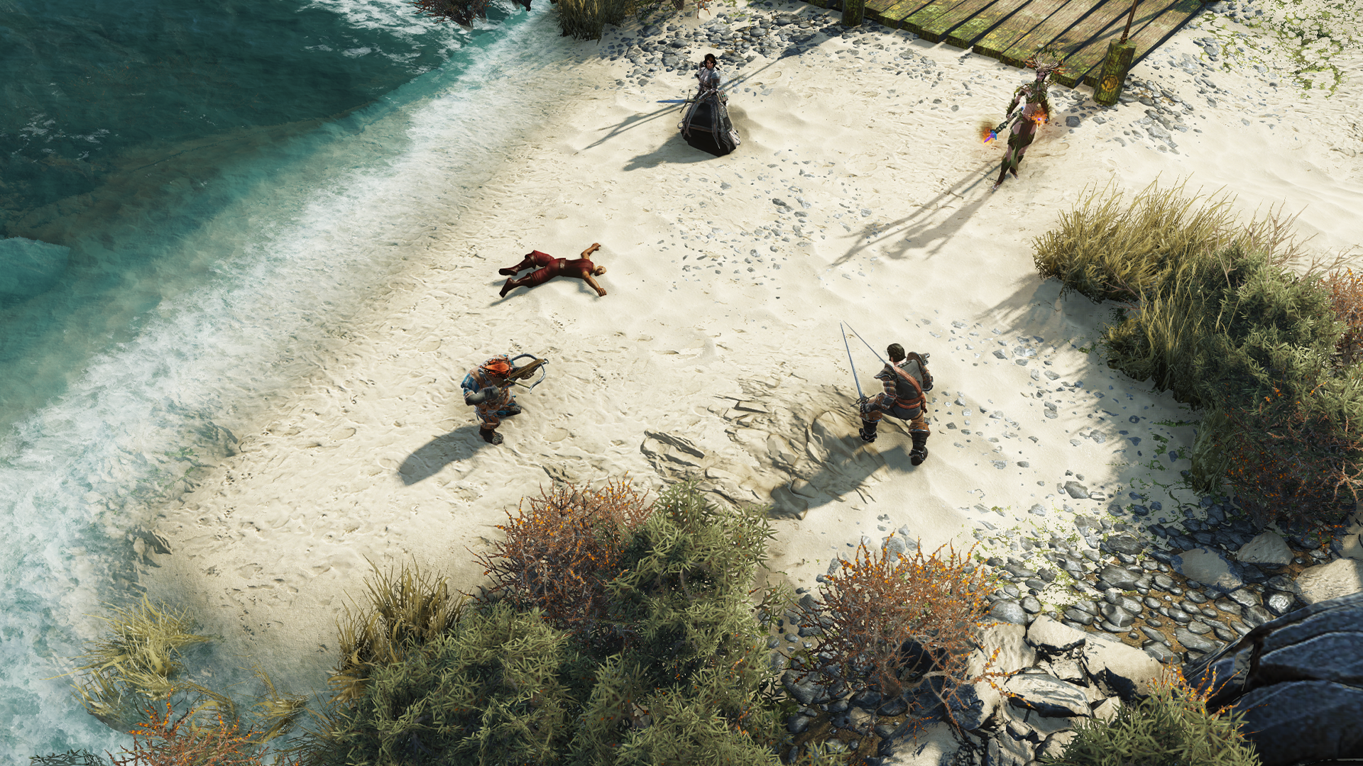 Beach level in Divinity: Original Sim 2