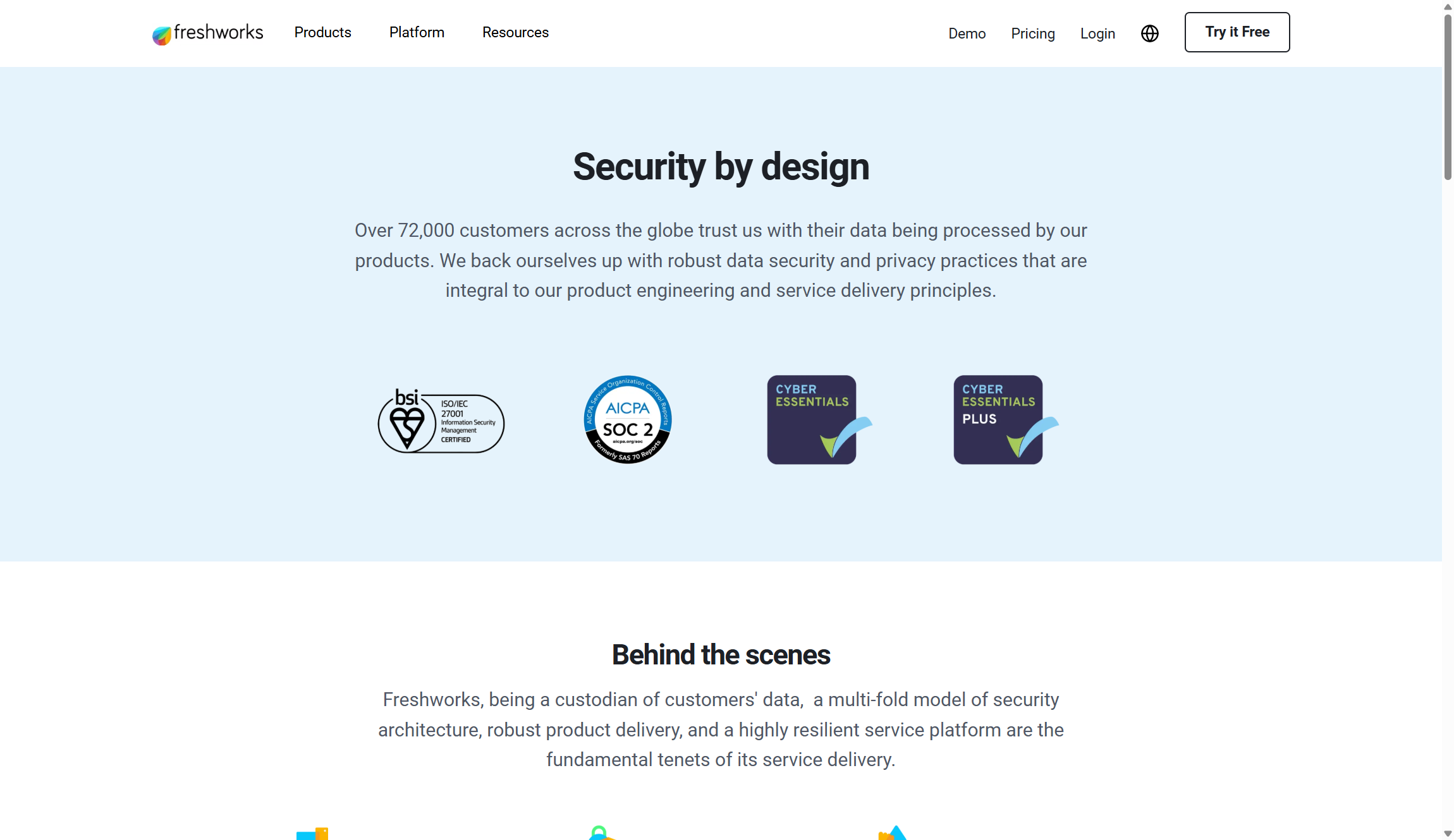 FreshService security notice