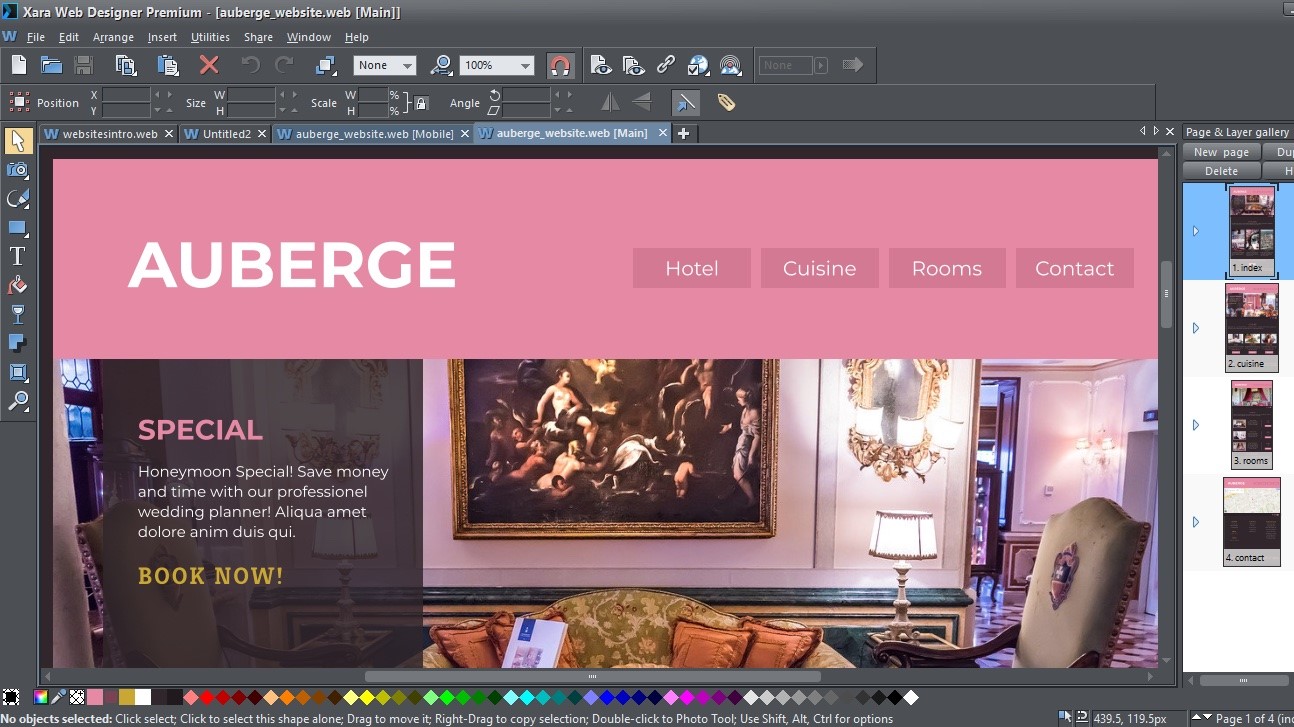 Webpages