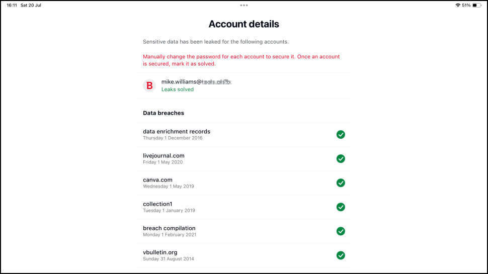 Bitdefender Mobile Security for iOS account privacy
