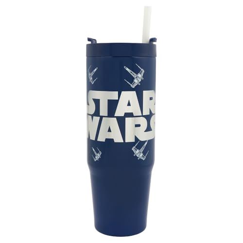 Star Wars Insulated Tumbler With Straw and Lid 