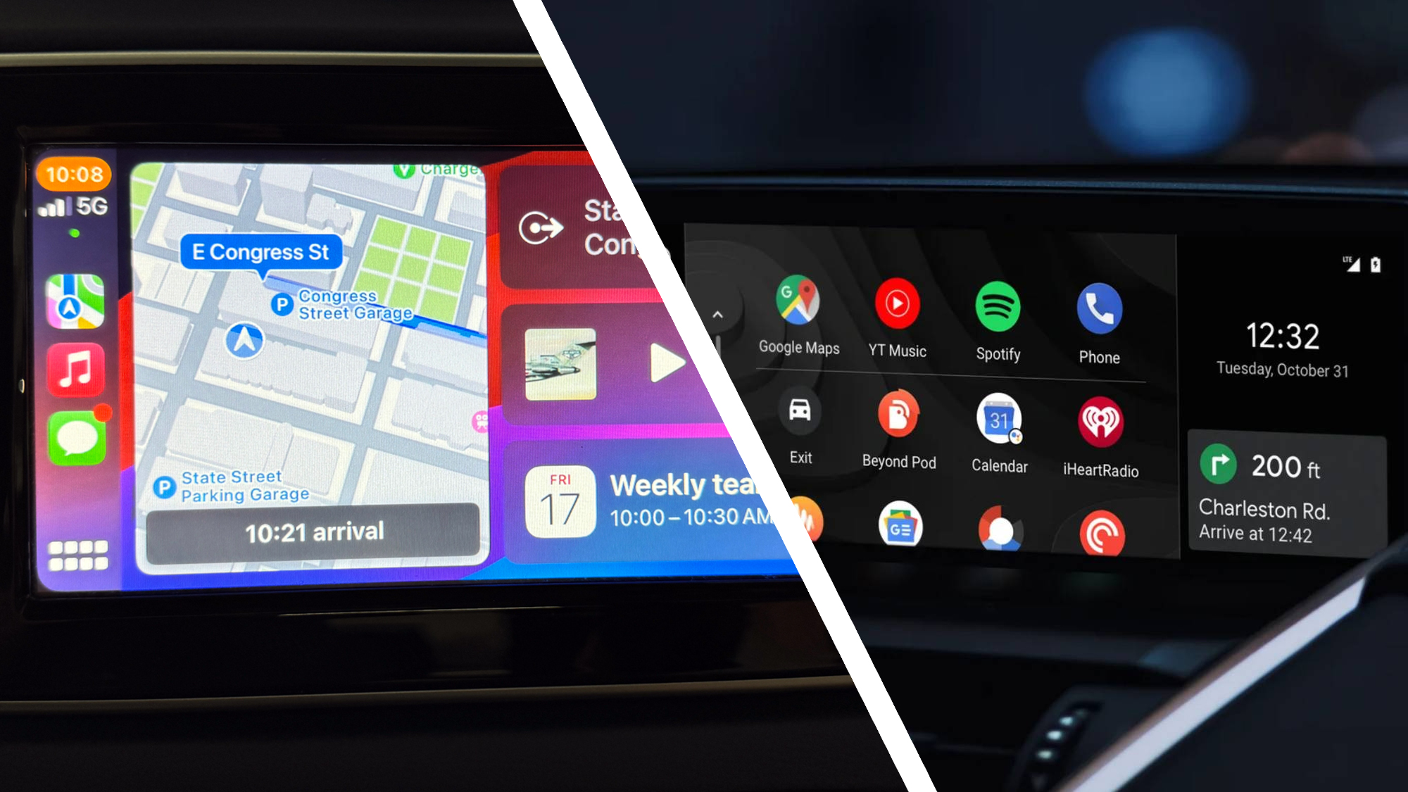 Apple CarPlay vs Android Auto