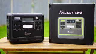 Fossibot F2400 during our review process