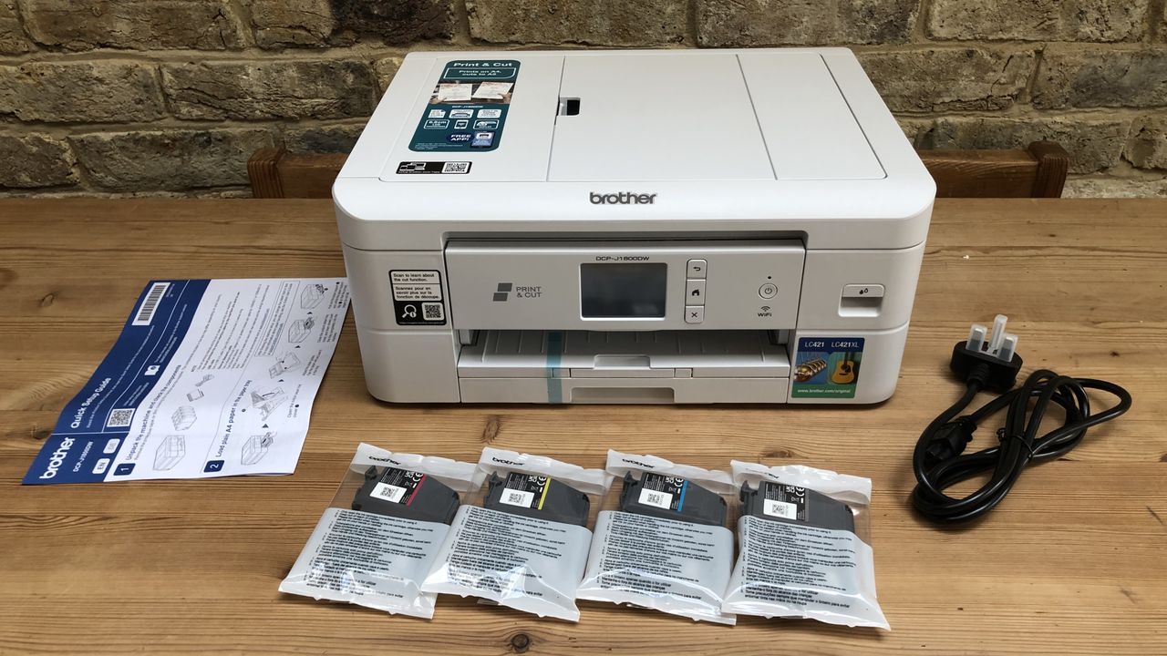Brother DCP-J1800DW unboxed