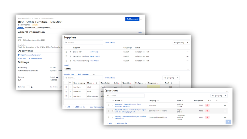 Prokuria website screenshot.