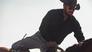 Rip mounts a horse