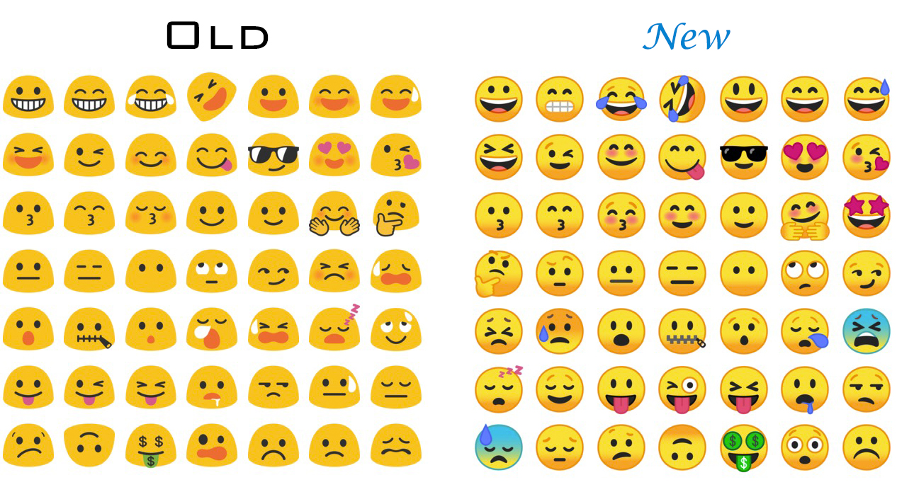 24. Android O gets rid of ugly emojis