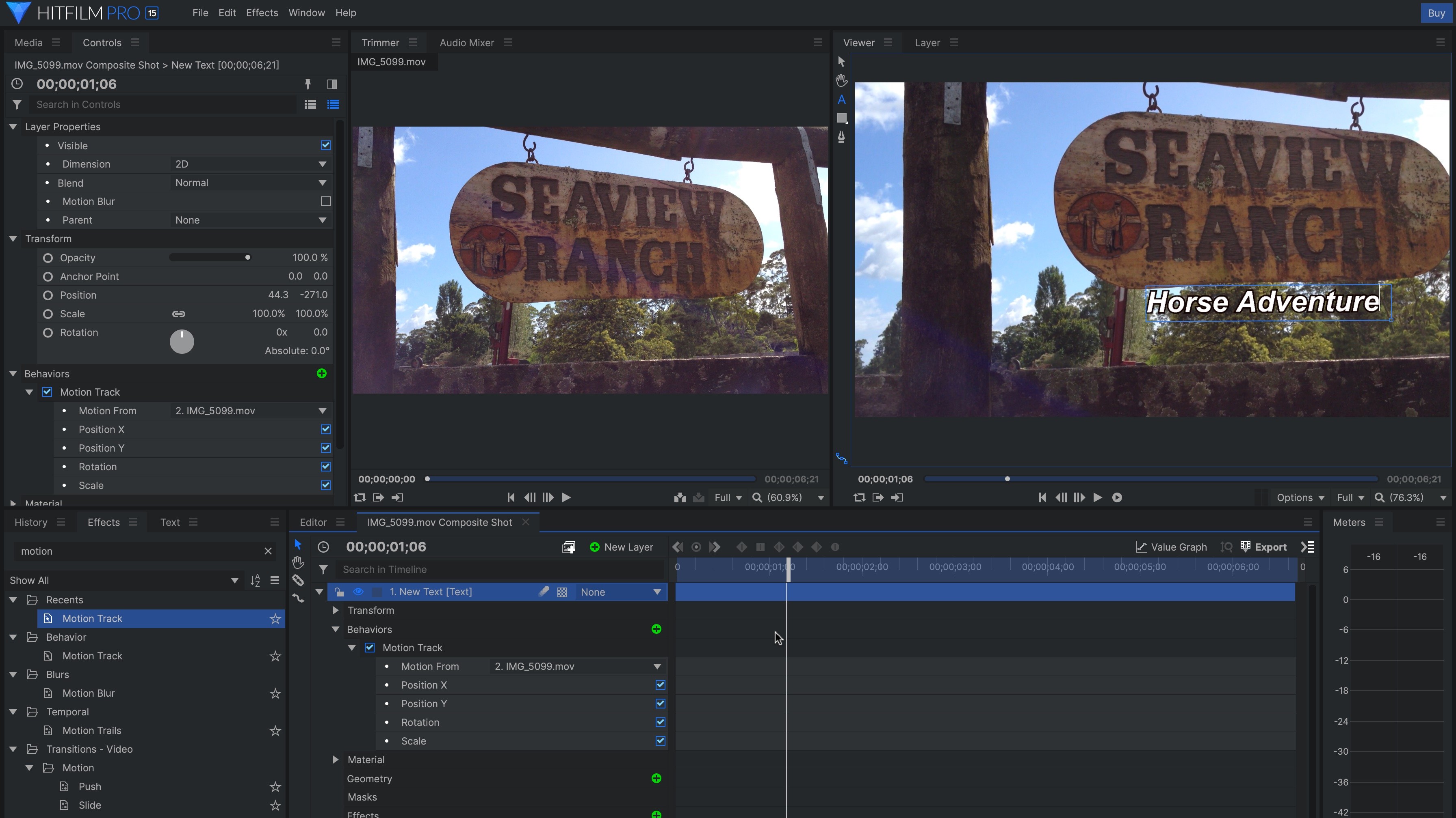Motion Tracking