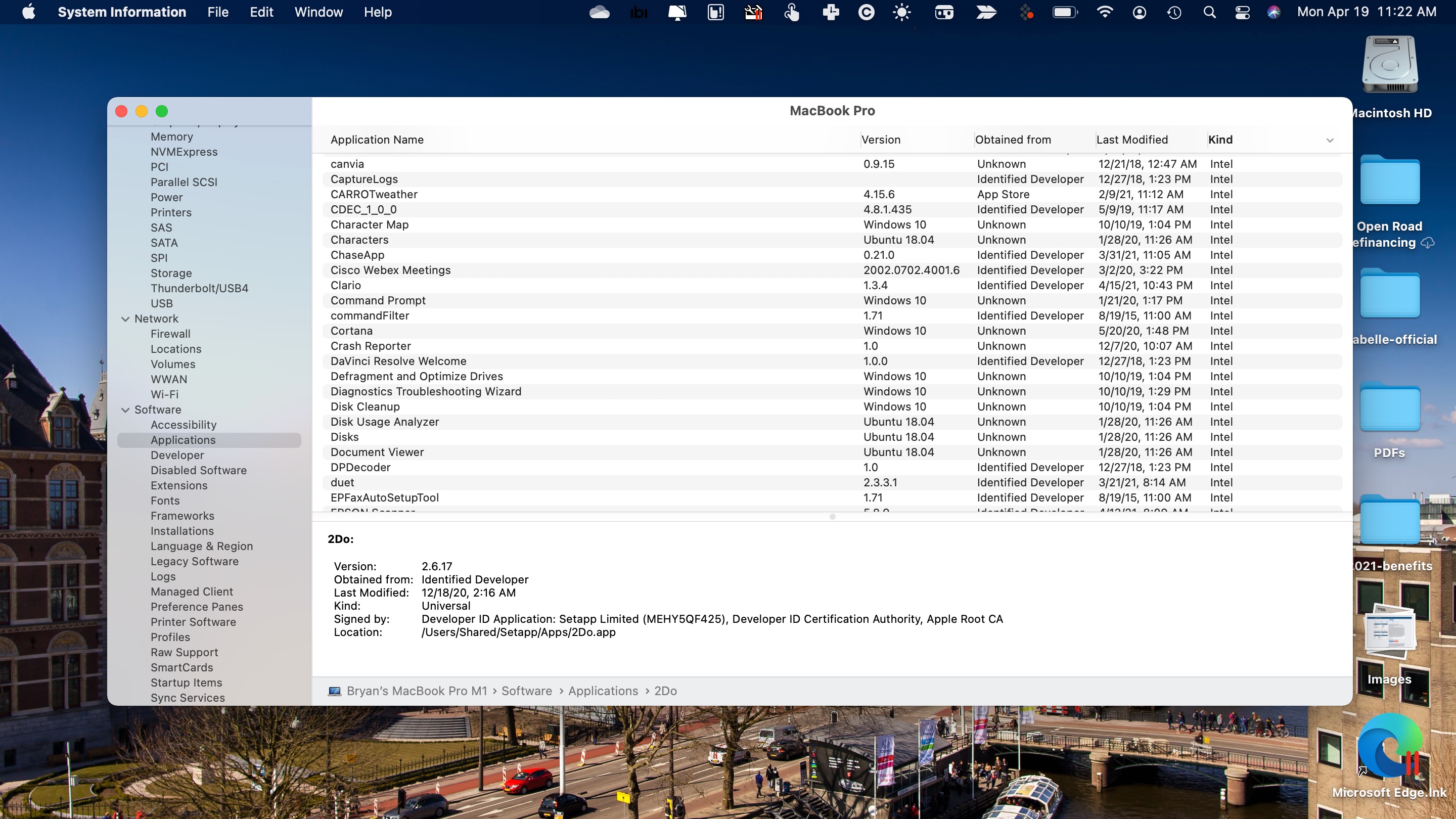 Intel-based apps on Apple M1 Macs