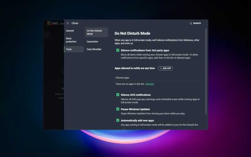 AVG antivirus