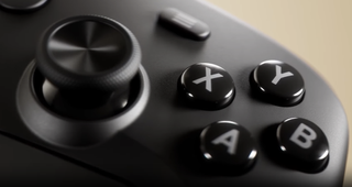 a close-up image of the Valve Steam Controller