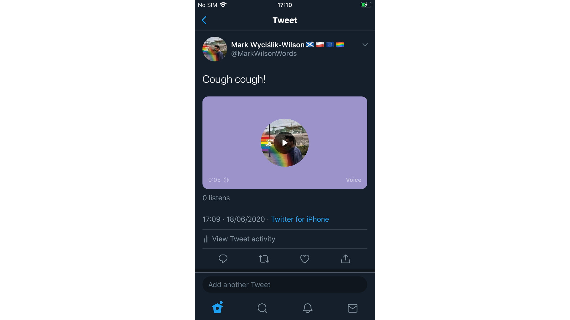 How to send audio tweets 6