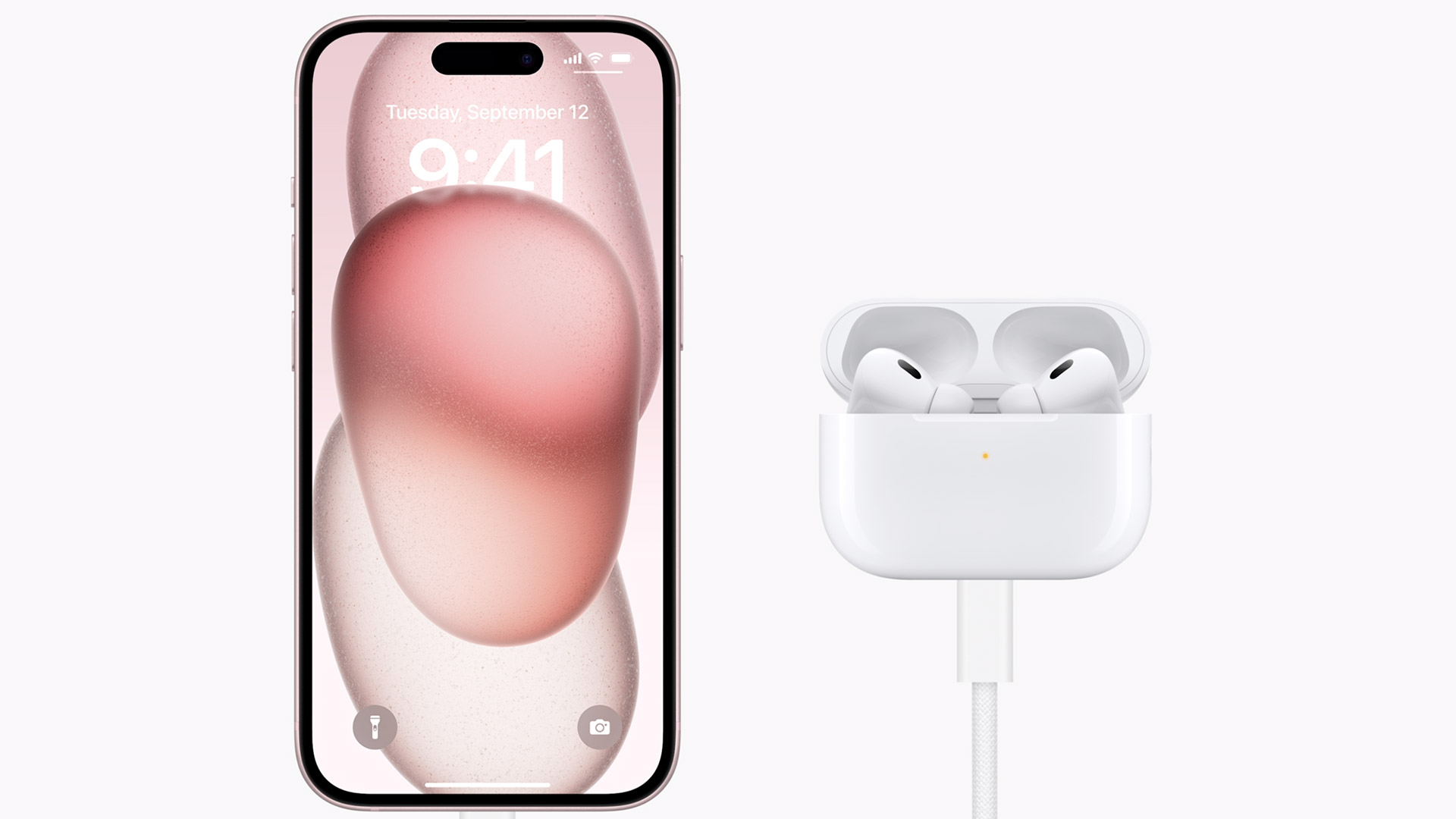iPhone with USB-C