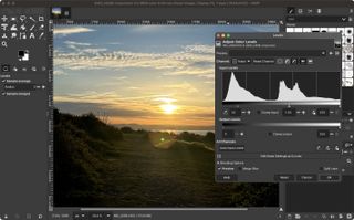 Using GIMP during our review process
