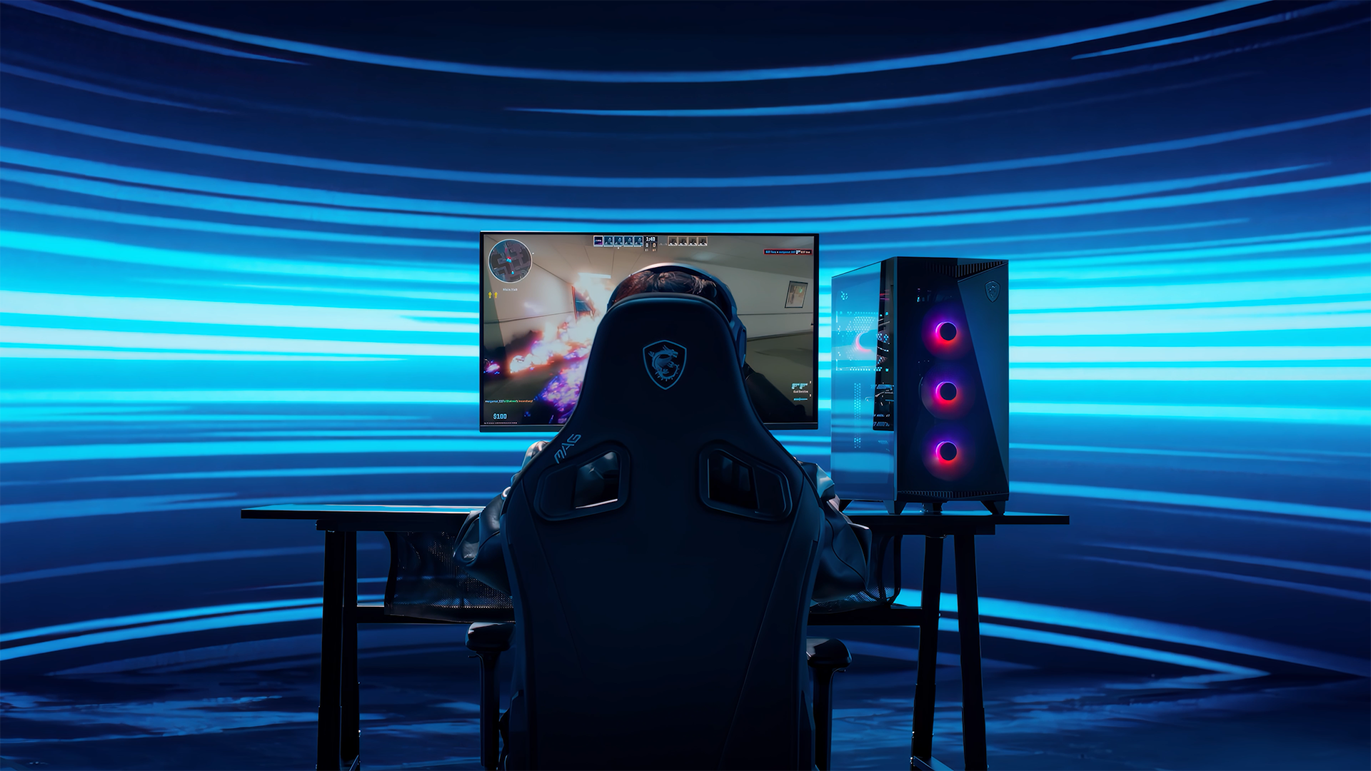 MSI QD OLED lifestyle 3