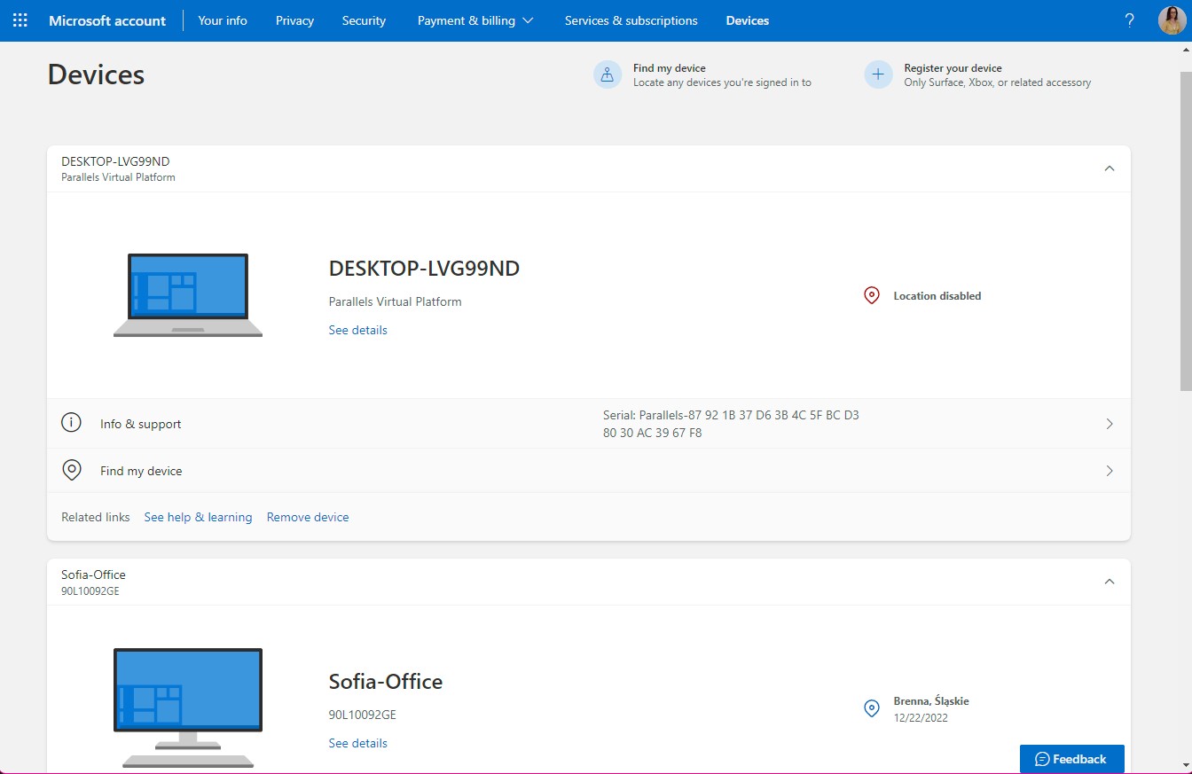 Windows 11 Find My Device