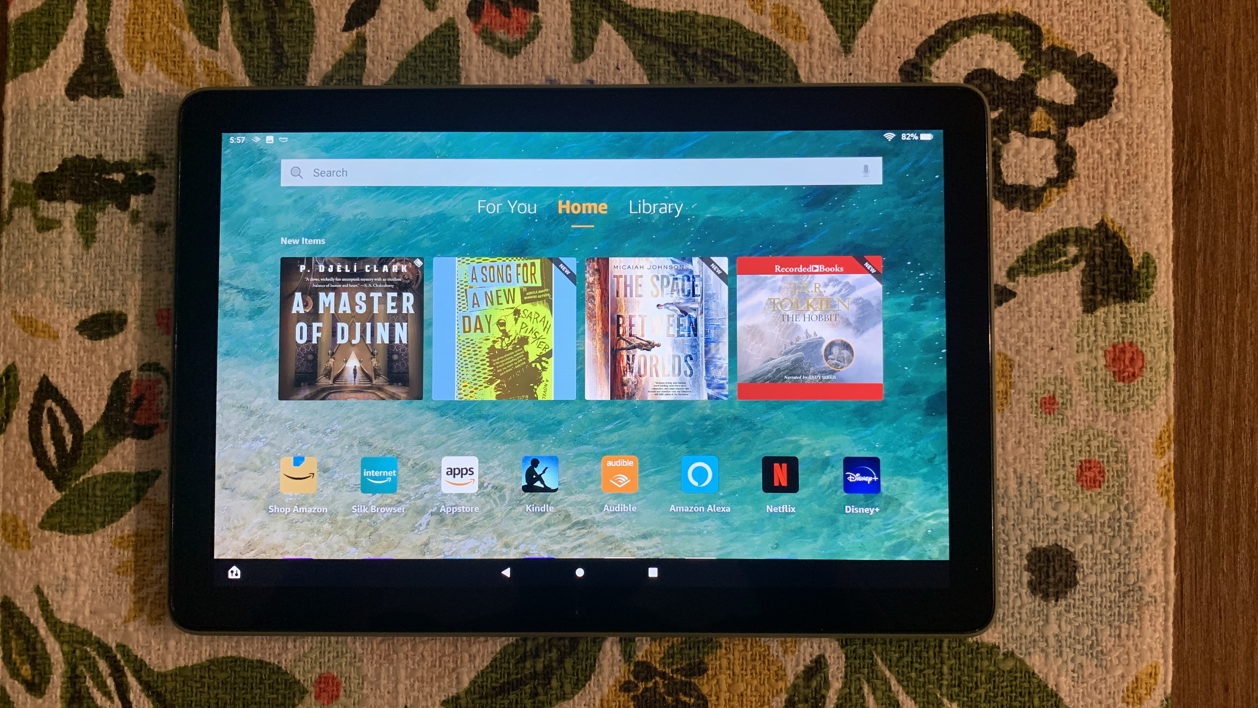 The Amazon Fire HD 10