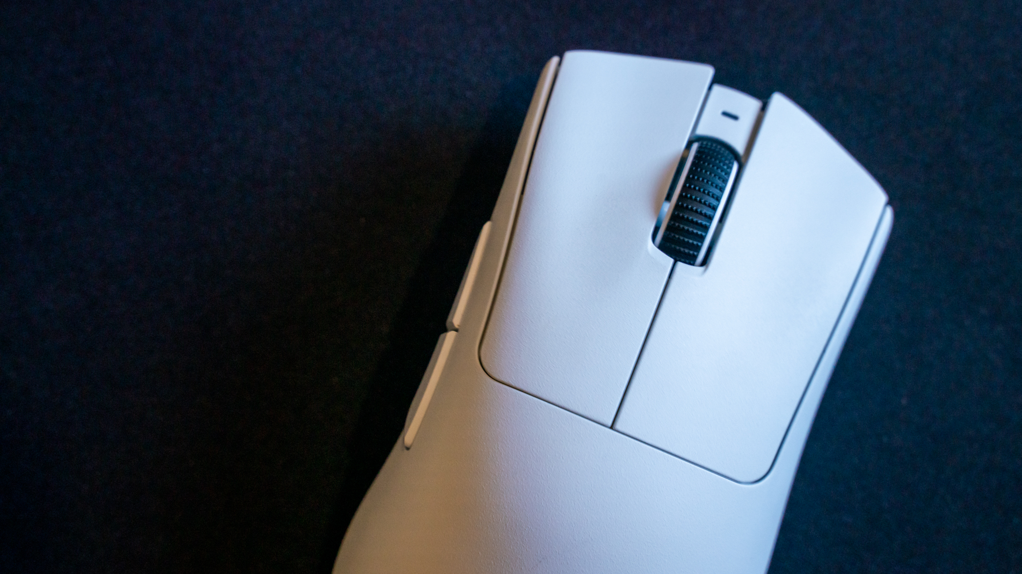 Razer Deathadder V3 Pro on a mouse pad