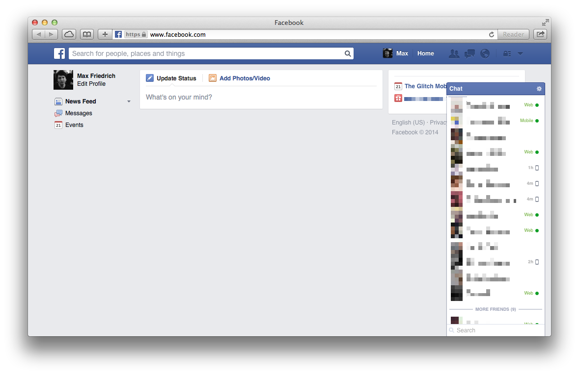 Quiet Facebook