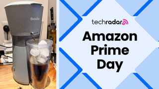 Breville Iced next to an image reading "Amazon Prime Day"