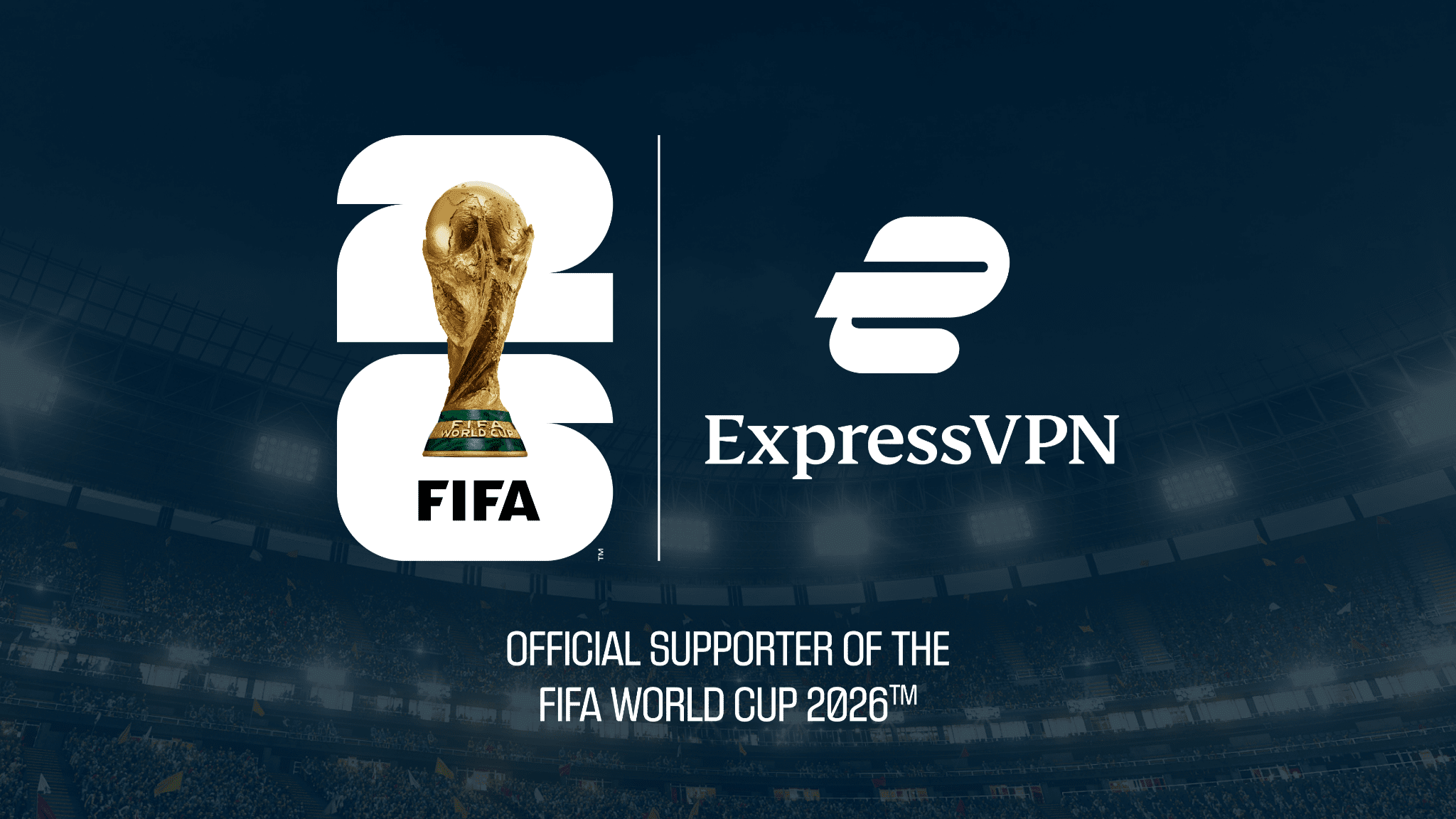 ExpressVPN/FIFA partnership for World Cup 2026 &mdash; promo image