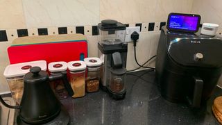 Mokkamaster KM5 on a counter 