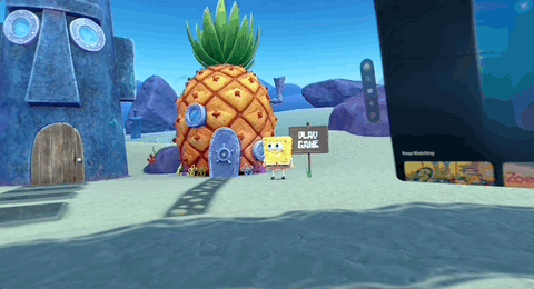 'Bikini Bottom' Environment in Paramount Plus on Apple Vision Pro