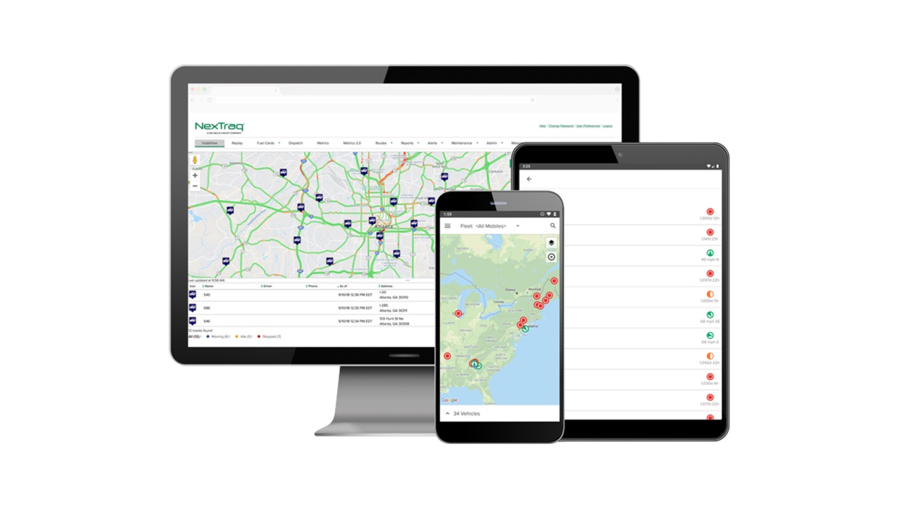NexTraq maps