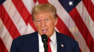 Republican presidential nominee, former U.S. President Donald Trump speaks ahead of the 2024 US presidential debate &ndash; Harris vs Trump&nbsp;&ndash; on ABC News