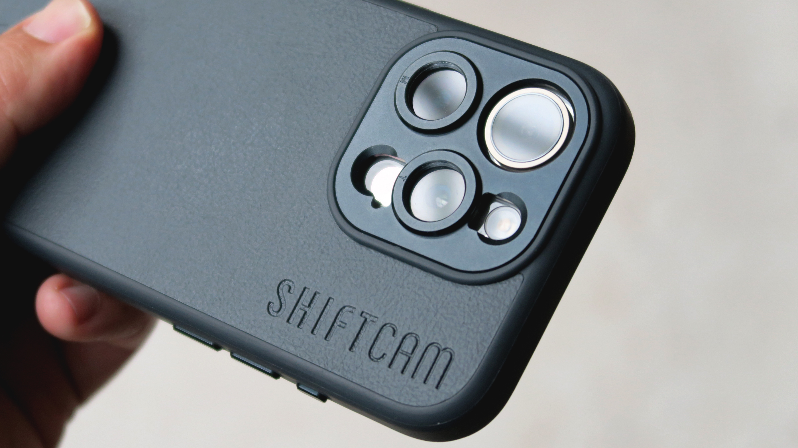 ShiftCam iPhone 15 Pro case lens mount
