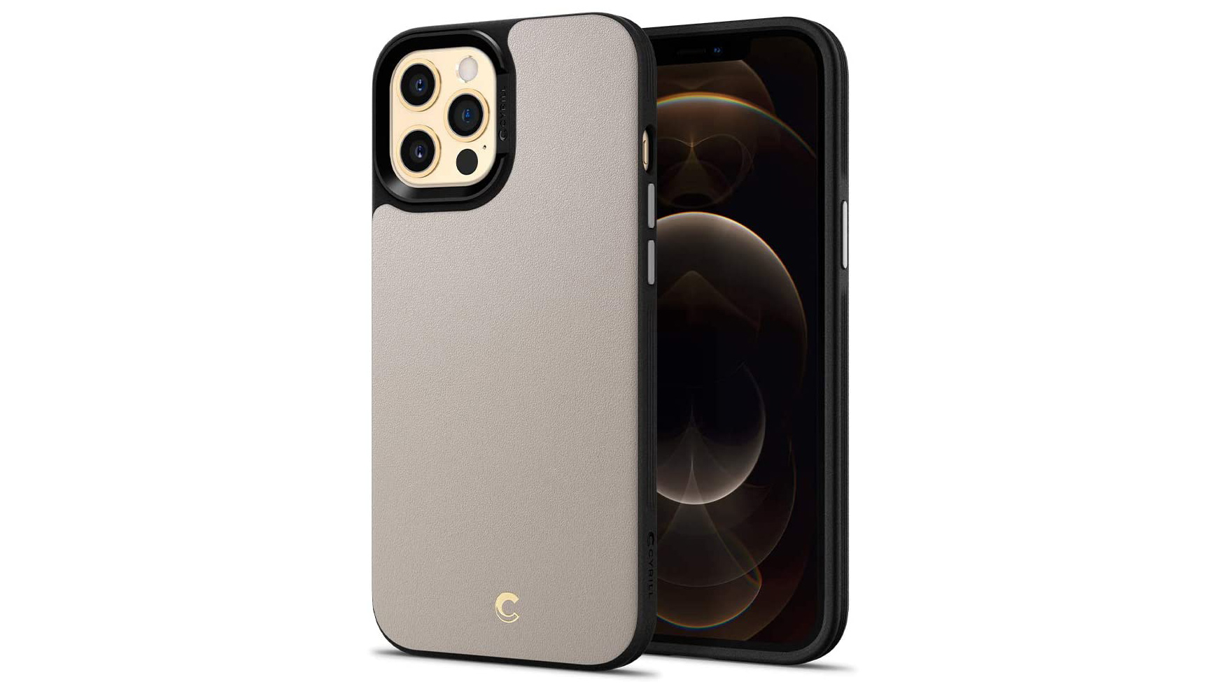 Cyrill Leather Brick for for iPhone 12 Pro Max Case