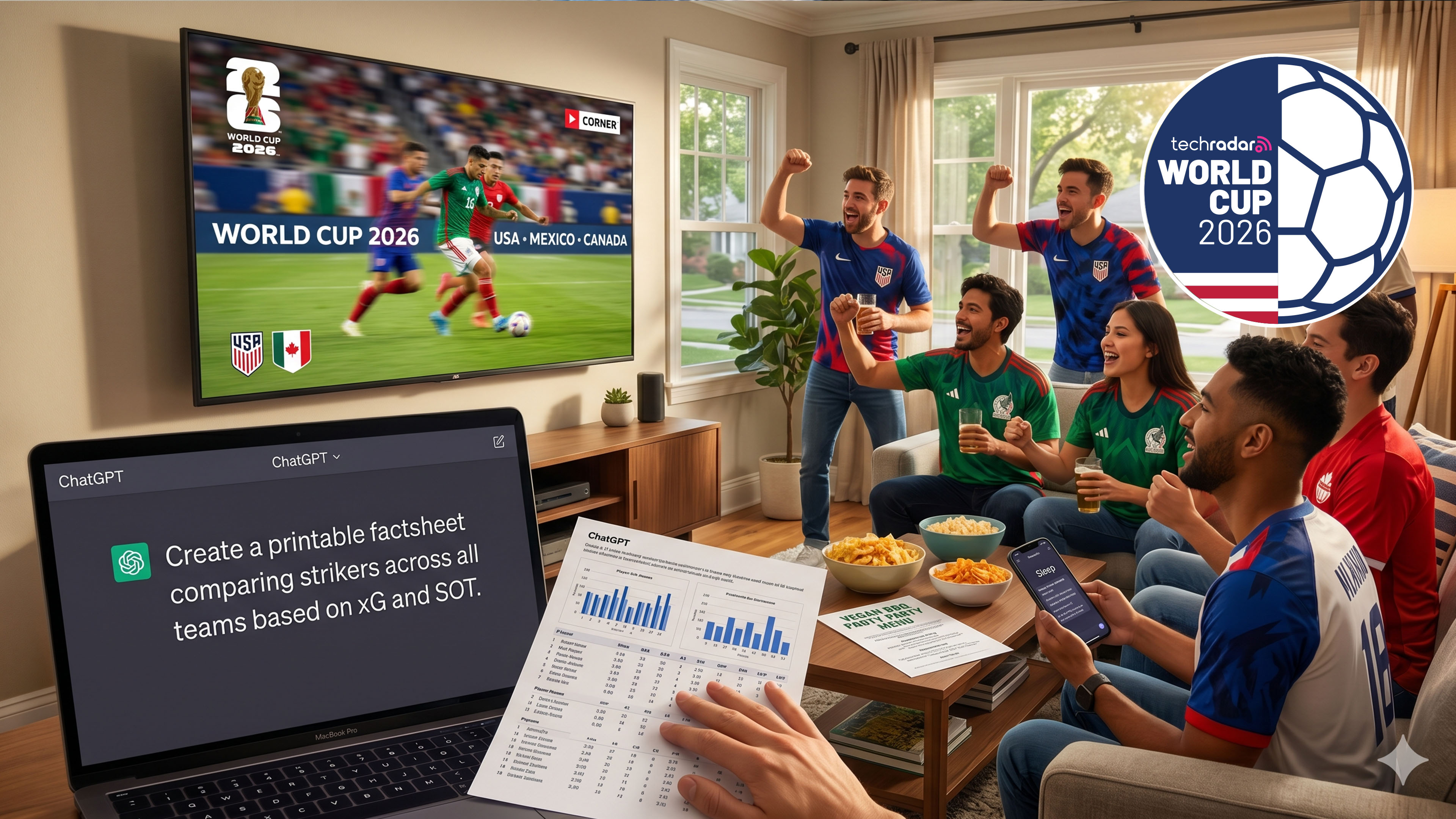 Watching World Cup 2026 with AI helping out.
