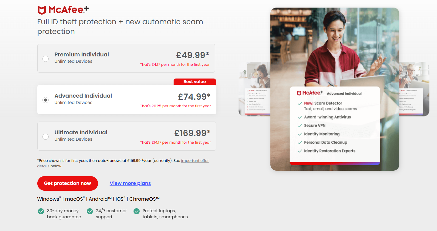 McAfee+ Identity Theft Protection