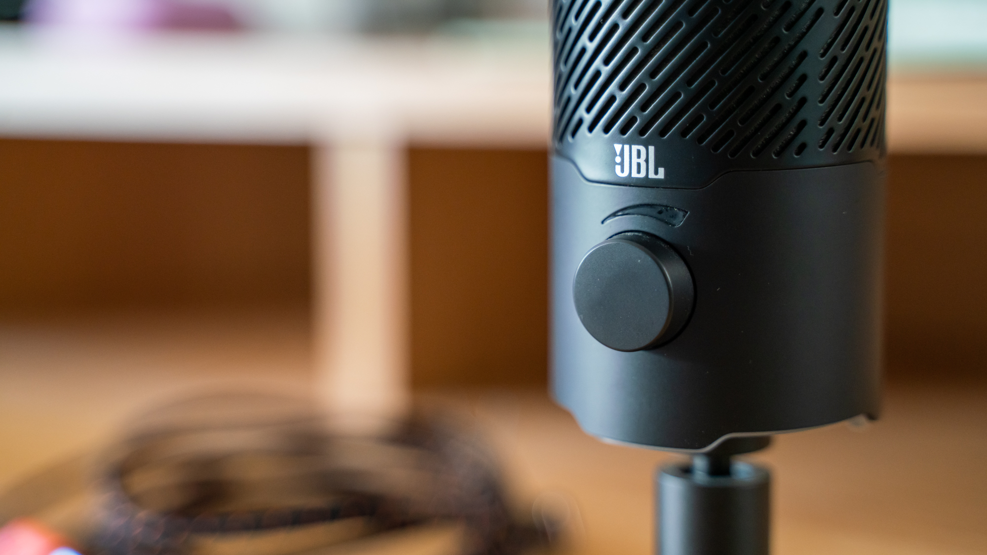 JBL Quantum Stream on a desk