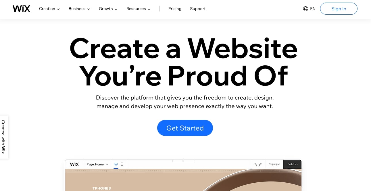 Wix Website