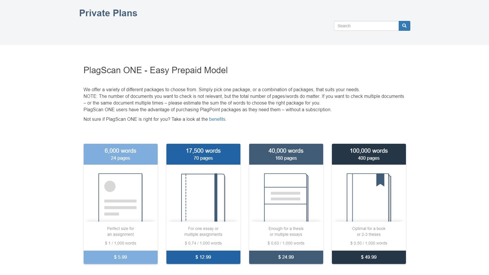 Private Pricing