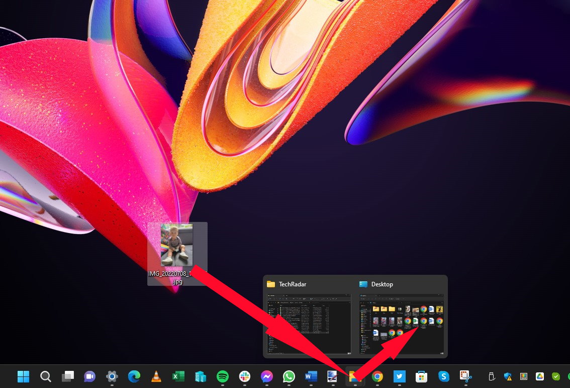Windows 11 2022 Update taskbar