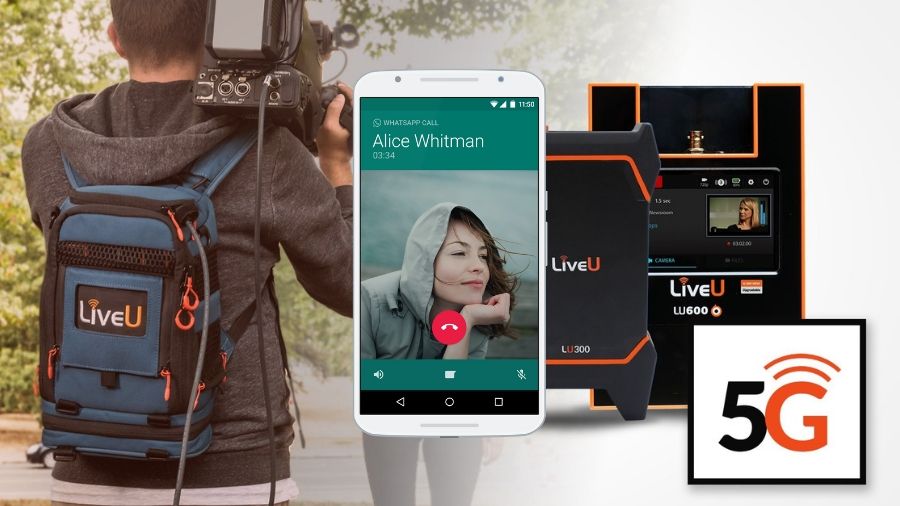 Mobile video production is set to change with 5G. (Image credit: LiveU)