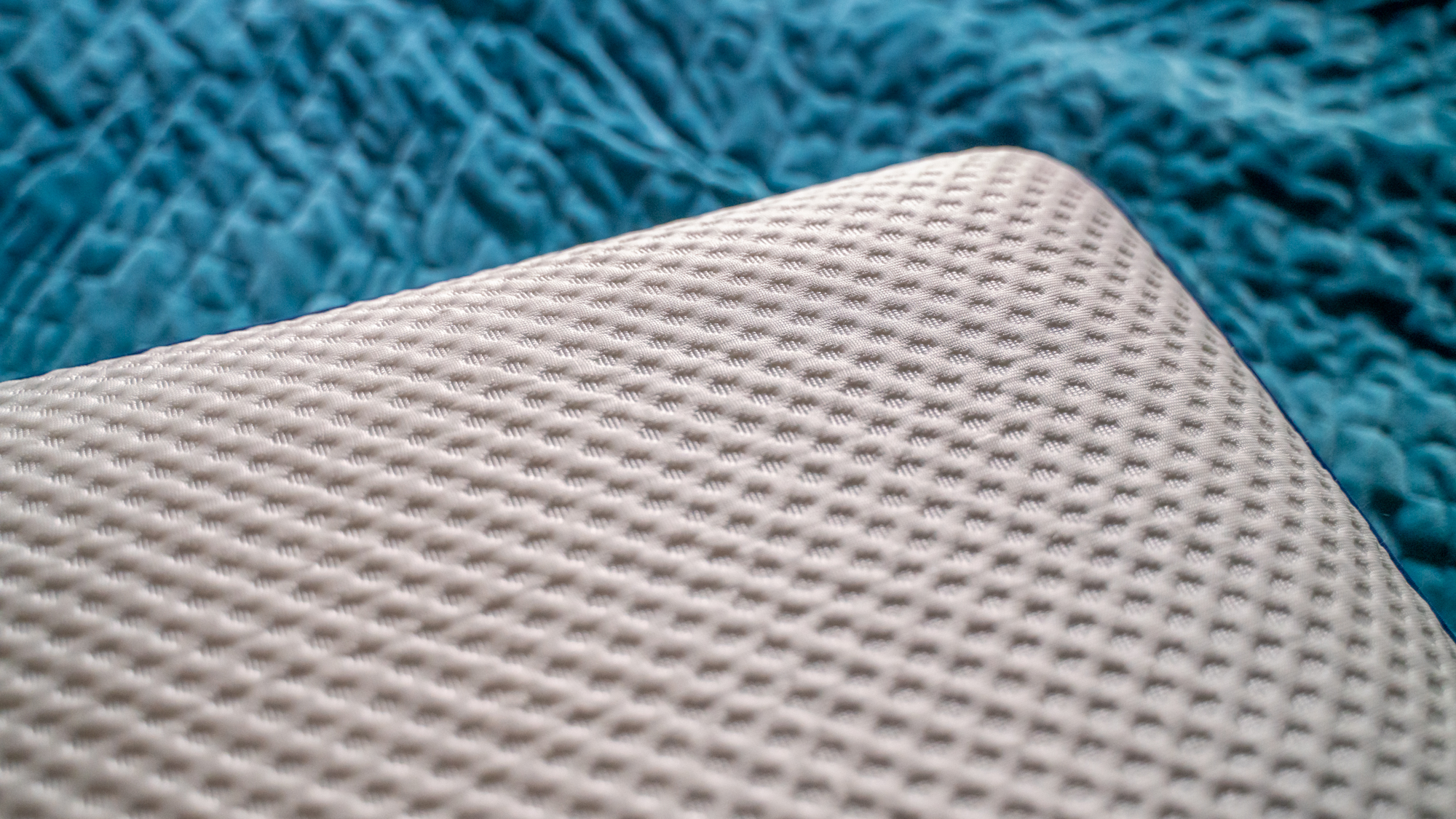 Close-up of the DreamCloud Best Rest pillow