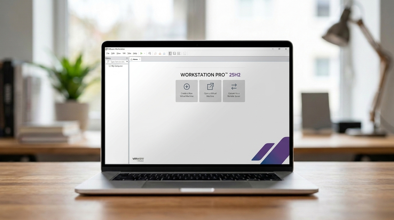 vmware workstation player screenshot on a macbook