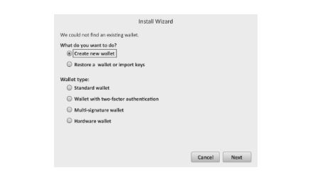 Electrum install